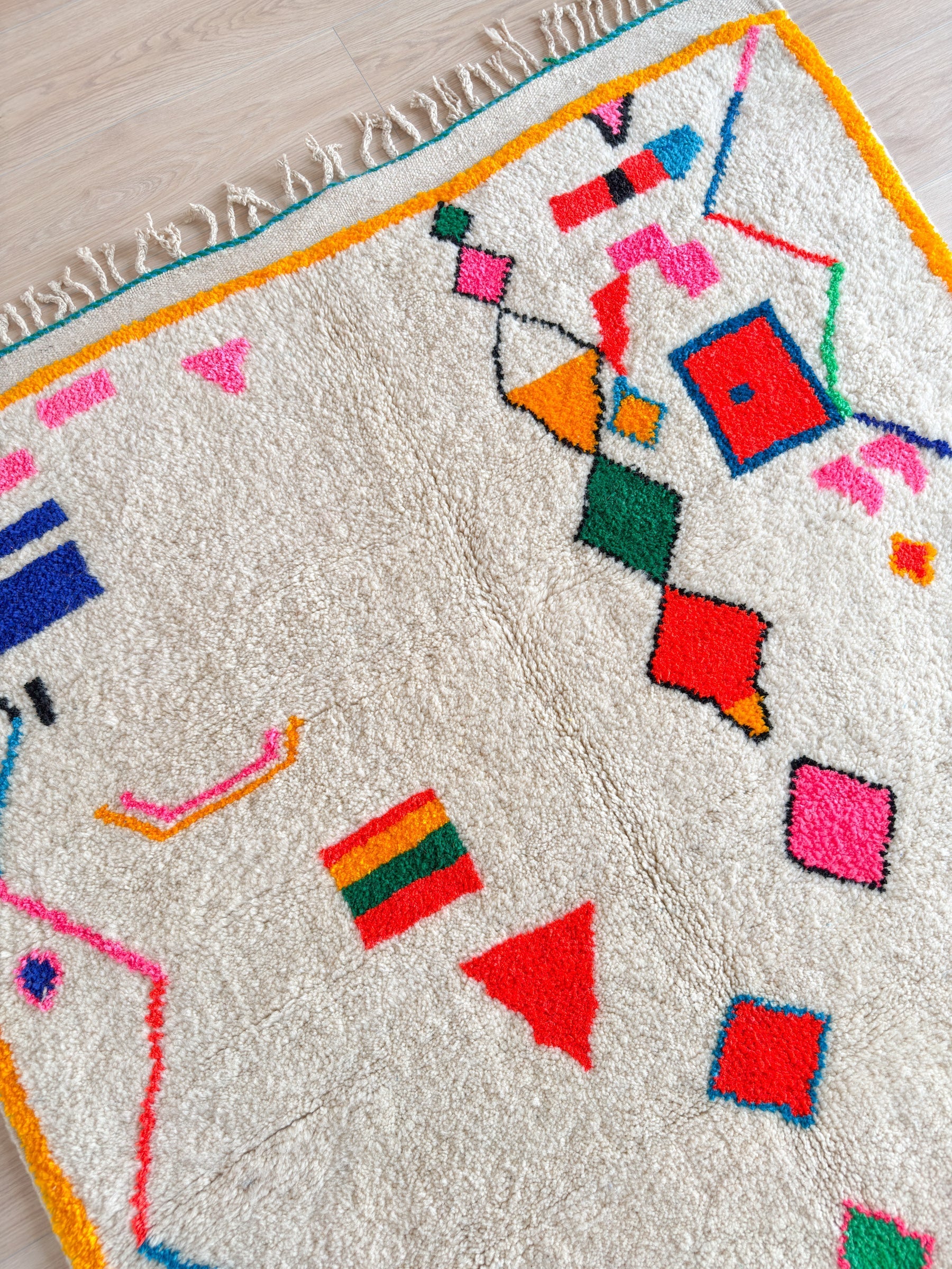 Tapis Berbère Coloré - 149 X 274 Cm - N°2131