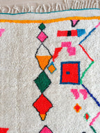 Tapis Berbère Coloré - 149 X 274 Cm - N°2131