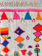Tapis Berbère Coloré - 149 X 274 Cm - N°2131