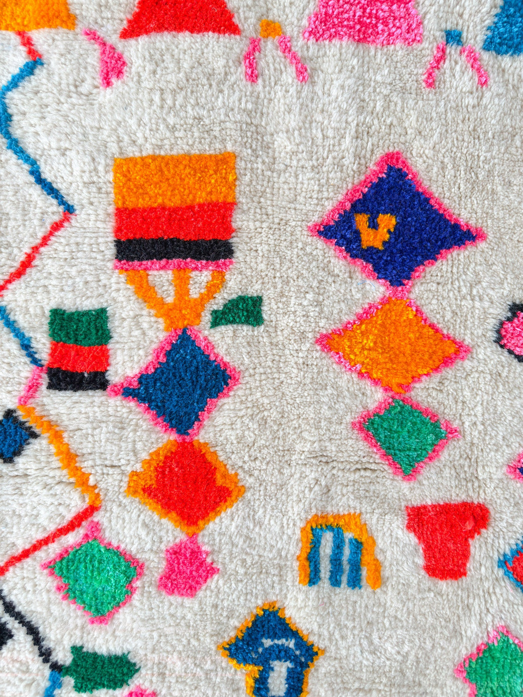 Tapis Berbère Coloré - 149 X 274 Cm - N°2131