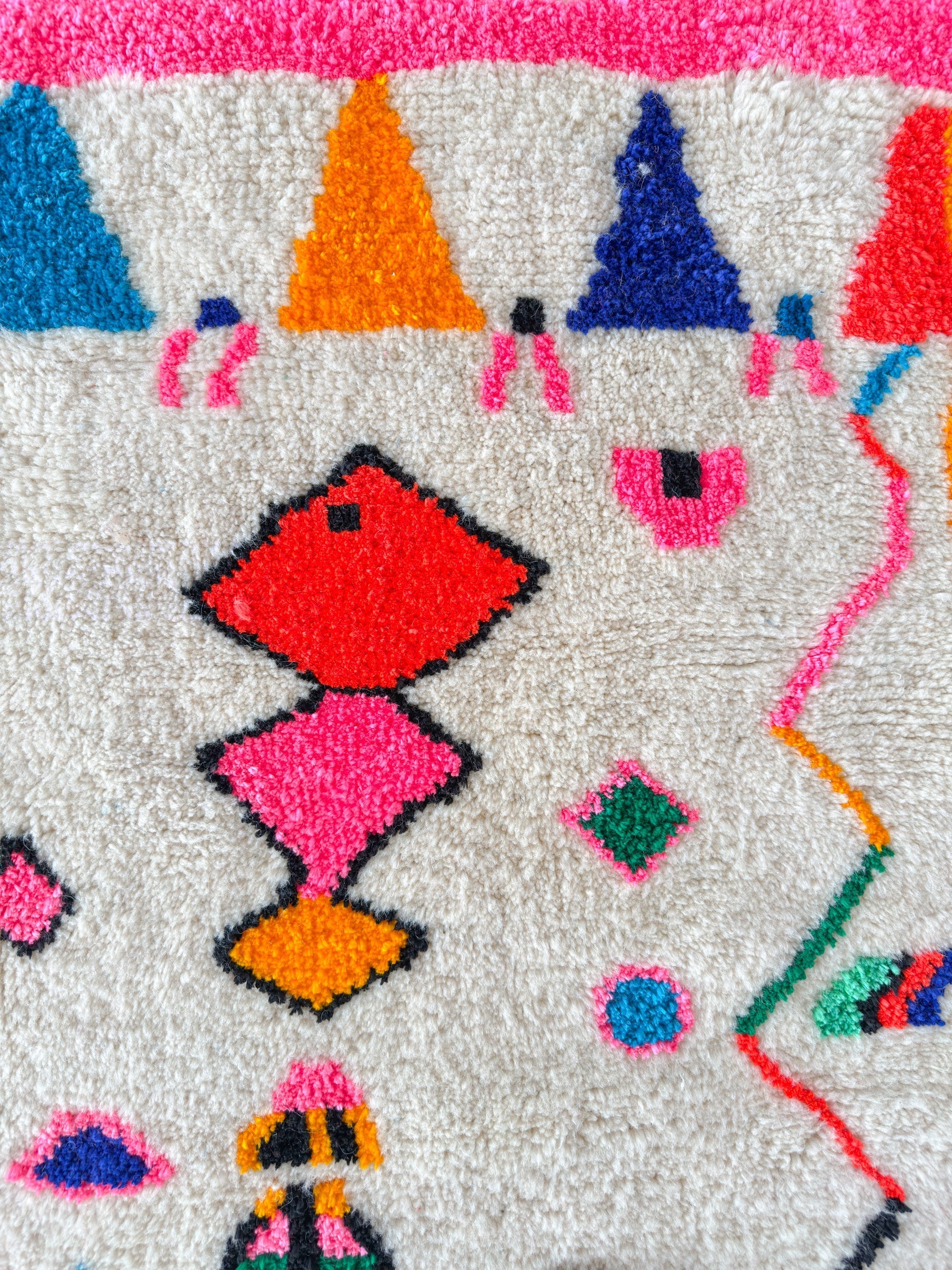 Tapis Berbère Coloré - 149 X 274 Cm - N°2131