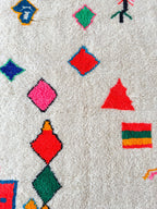 Tapis Berbère Coloré - 149 X 274 Cm - N°2131