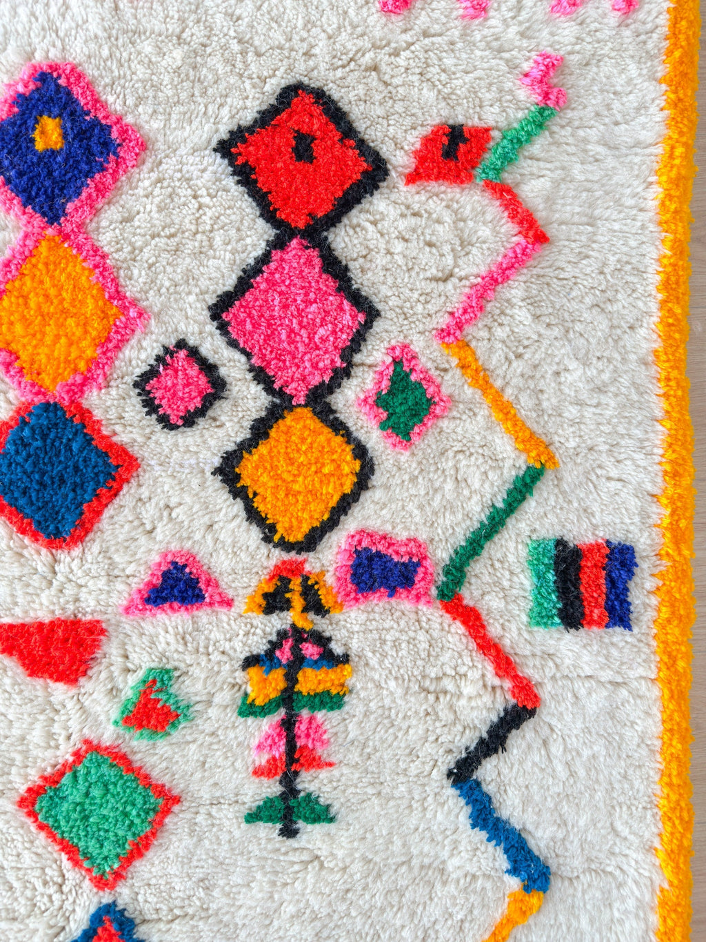 Tapis Berbère Coloré - 143 X 297 Cm - N°2145