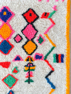 Tapis Berbère Coloré - 143 X 297 Cm - N°2145