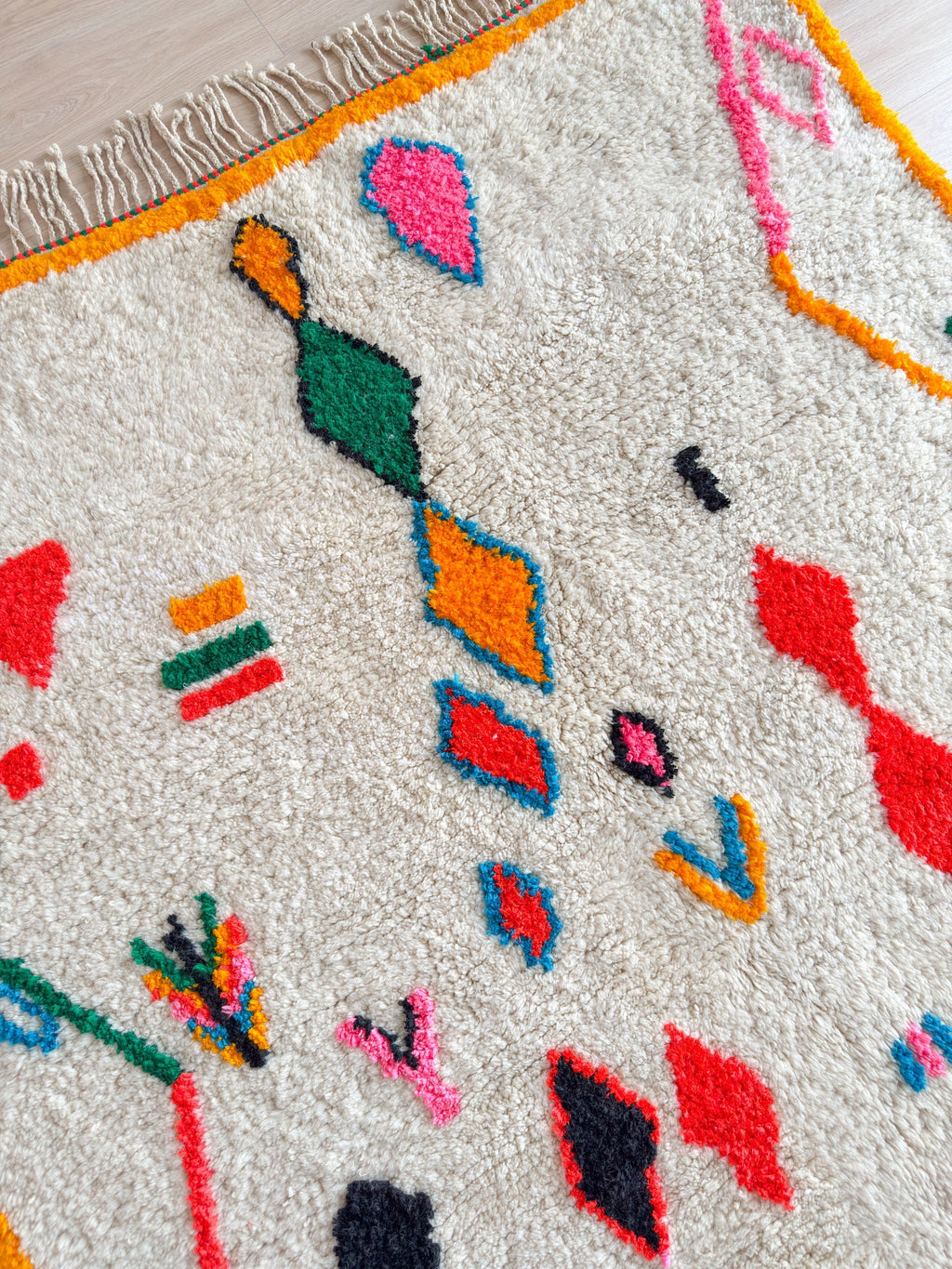 Tapis Berbère Coloré - 192 X 306 Cm - N°2137