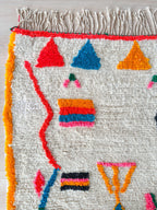 Tapis Berbère Coloré - 192 X 306 Cm - N°2137