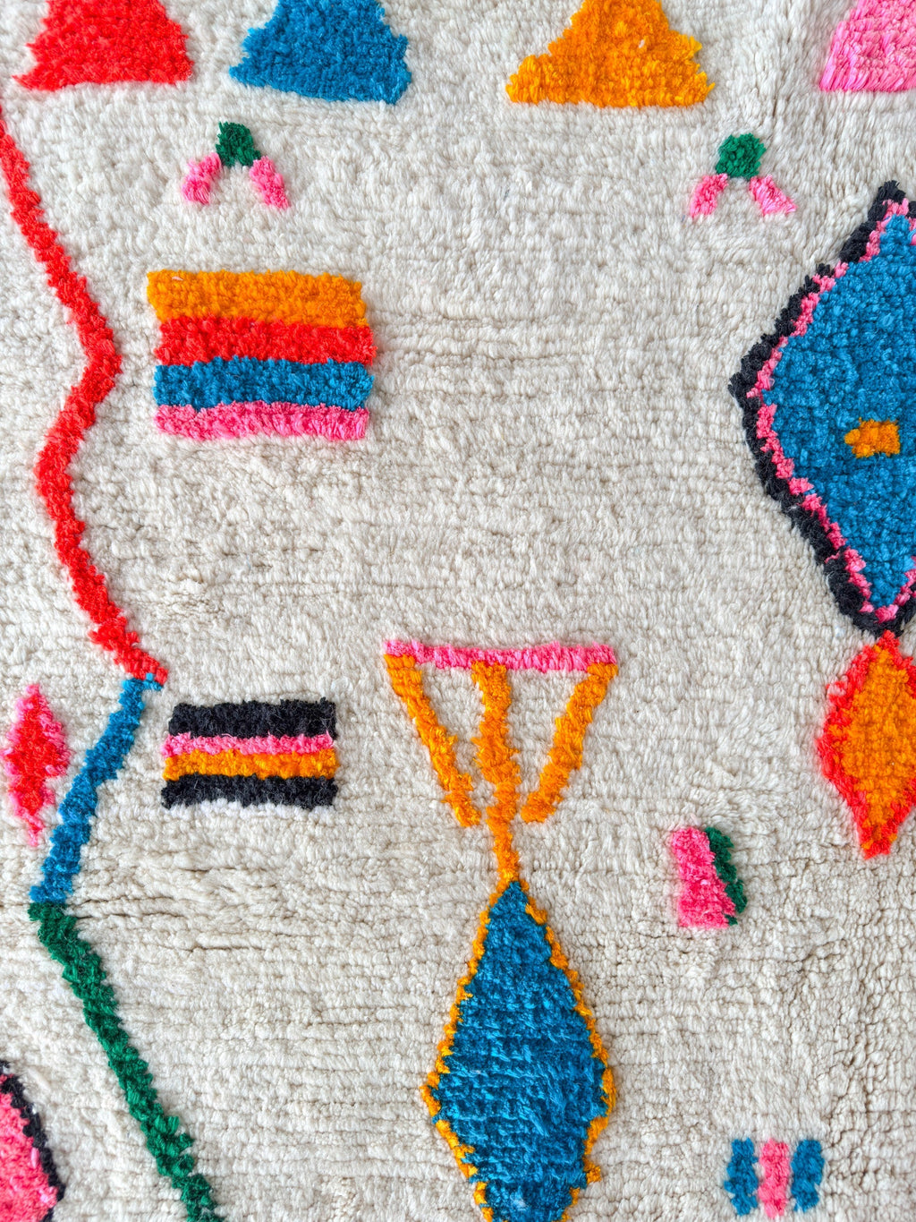 Tapis Berbère Coloré - 192 X 306 Cm - N°2137