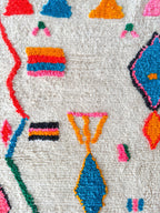 Tapis Berbère Coloré - 192 X 306 Cm - N°2137