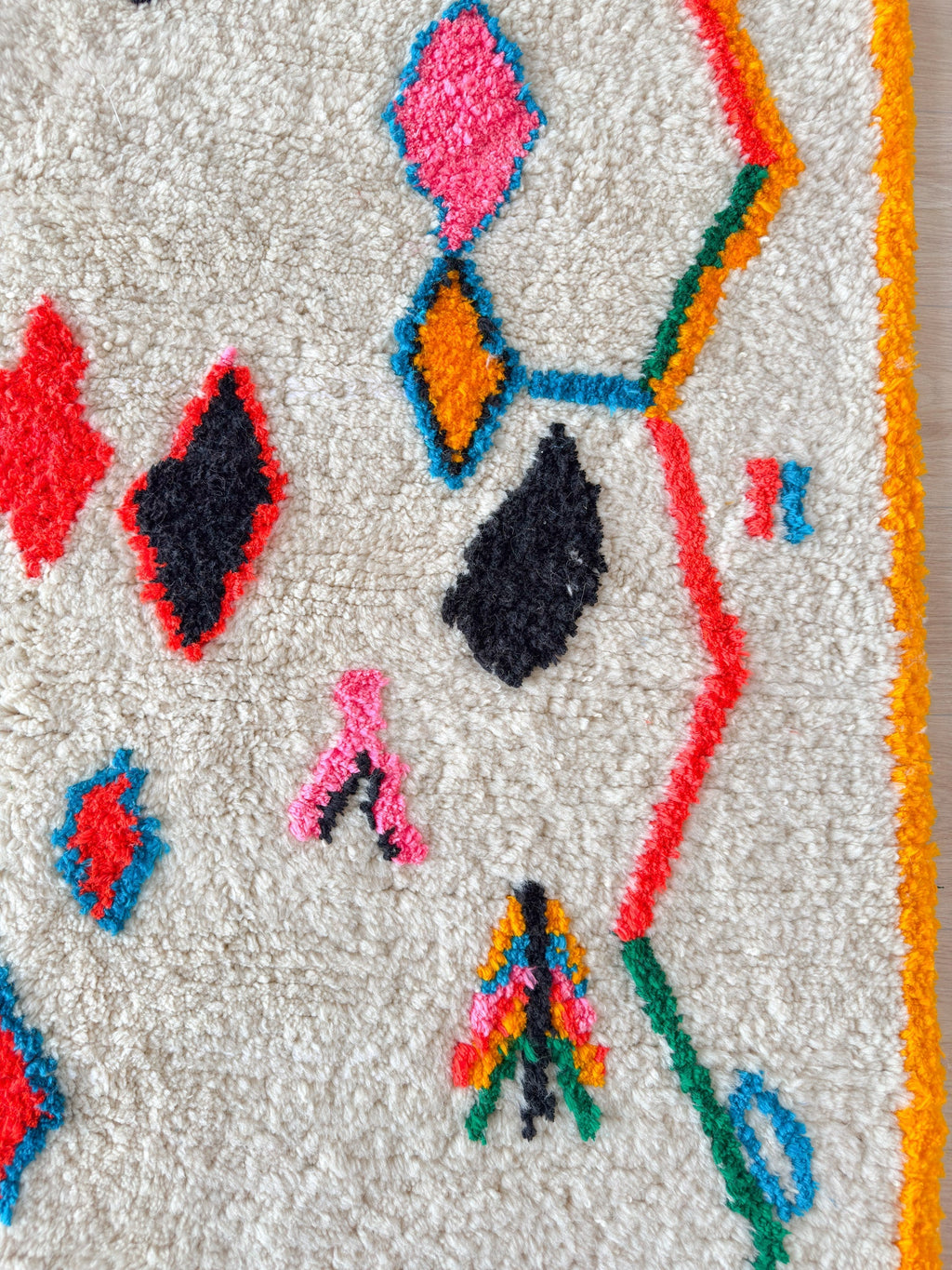 Tapis Berbère Coloré - 192 X 306 Cm - N°2137