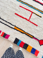 Tapis Berbère Coloré - 196 X 287 Cm - N°2129