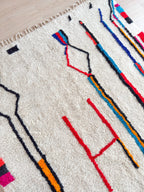 Tapis Berbère Coloré - 196 X 287 Cm - N°2129