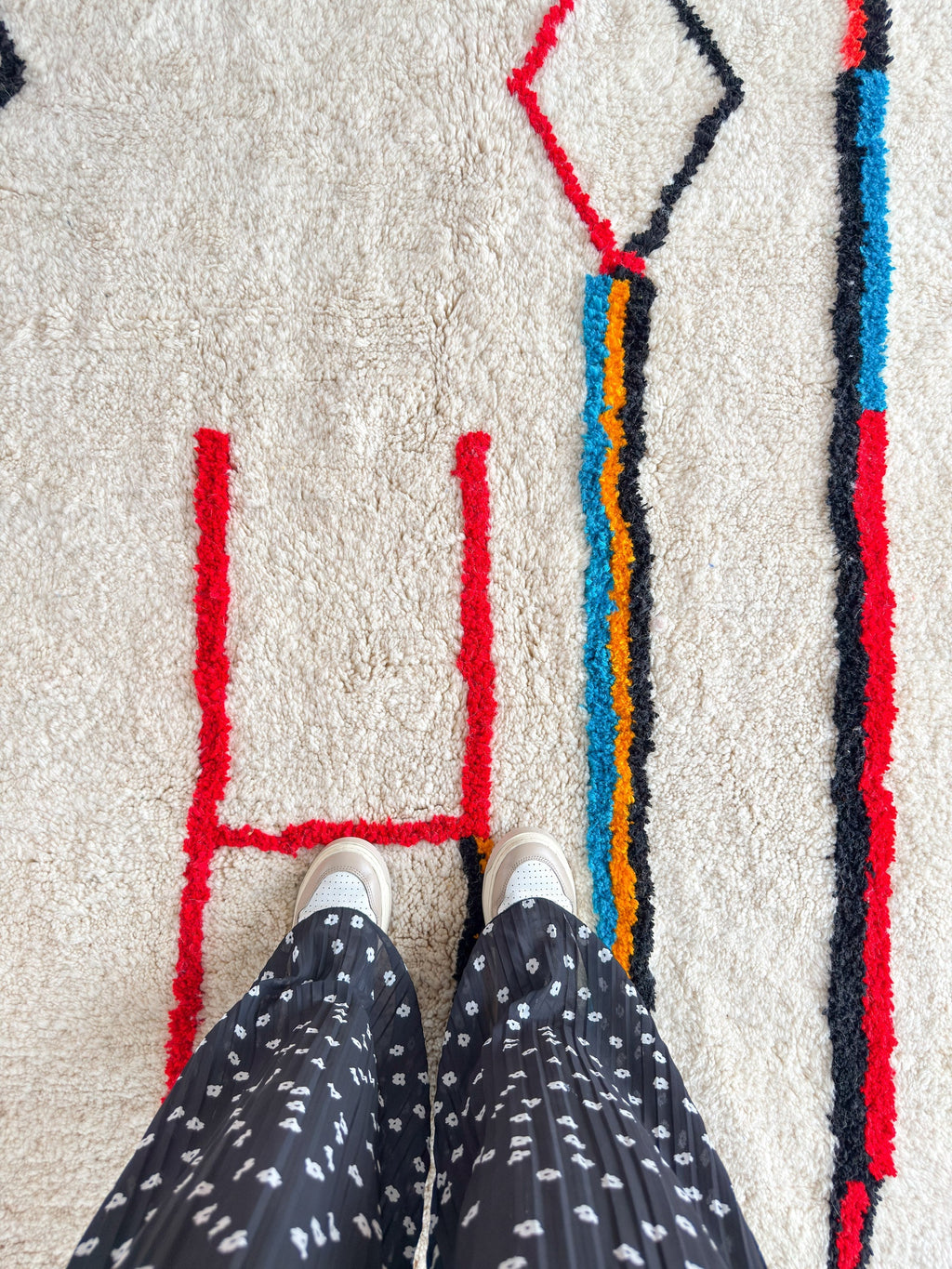 Tapis Berbère Coloré - 196 X 287 Cm - N°2129