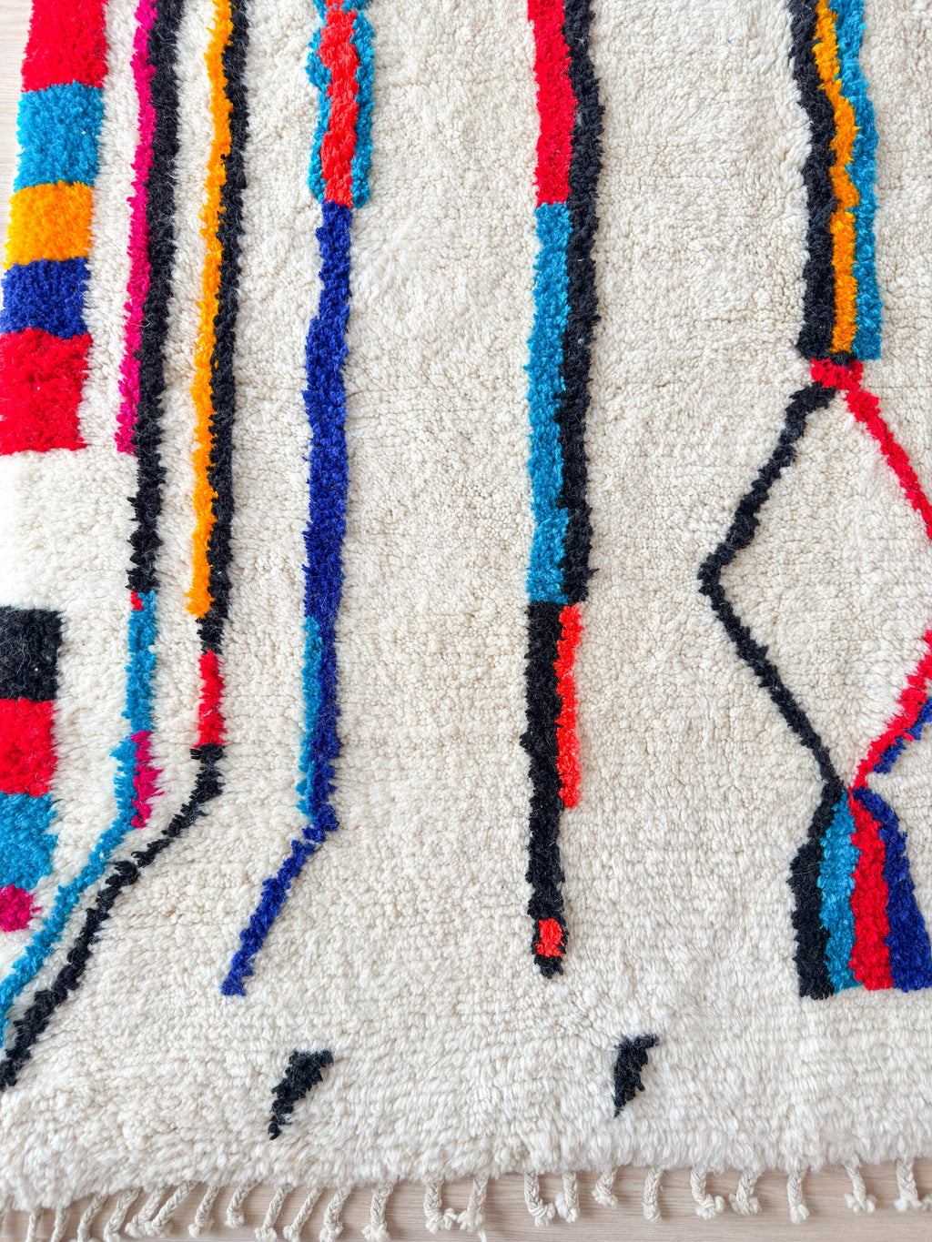Tapis Berbère Coloré - 196 X 287 Cm - N°2129