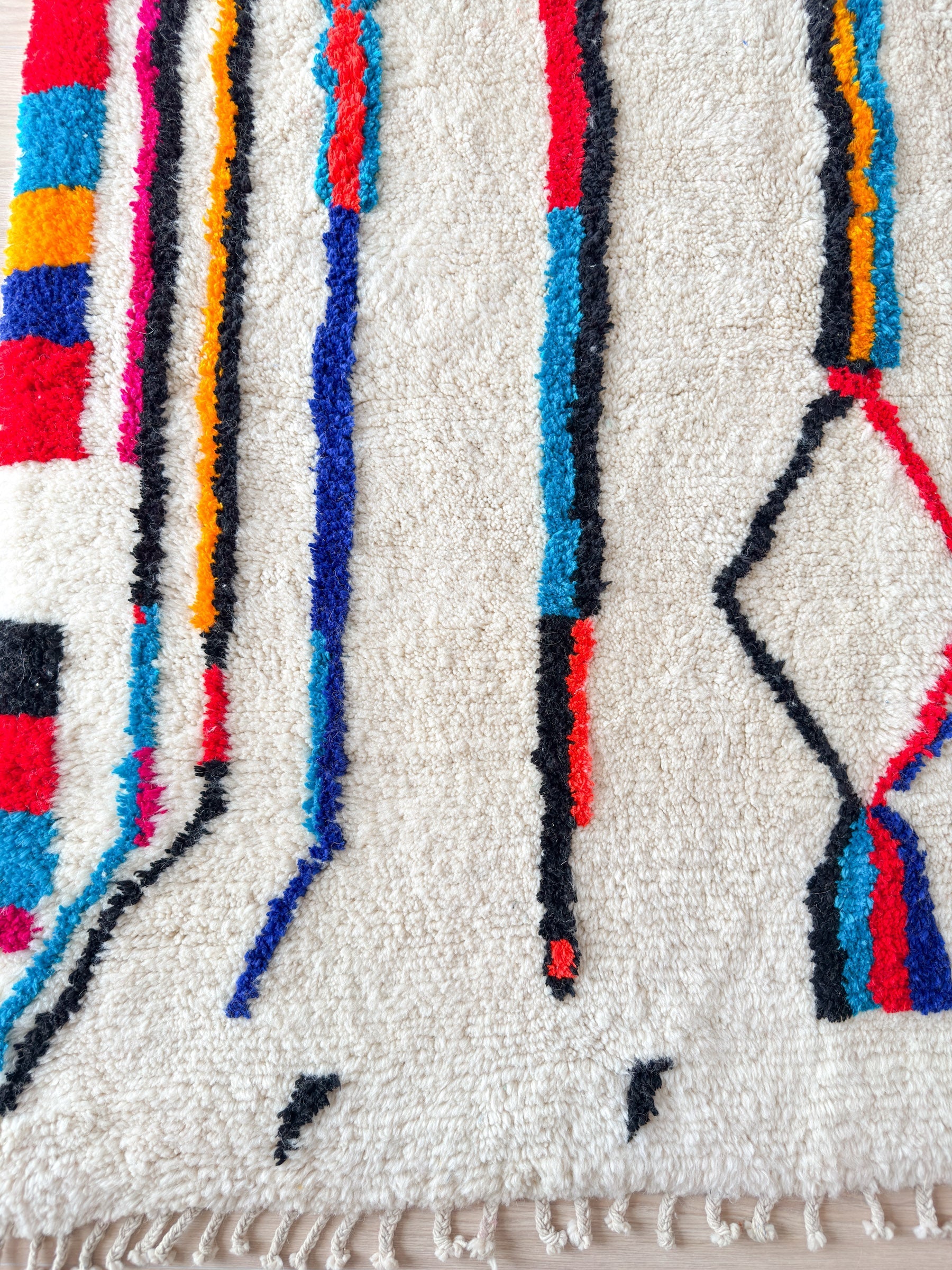 Tapis Berbère Coloré - 196 X 287 Cm - N°2129