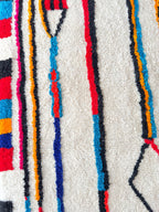 Tapis Berbère Coloré - 196 X 287 Cm - N°2129