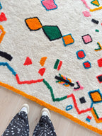 Tapis Berbère Coloré - 158 X 269 Cm - N°2166