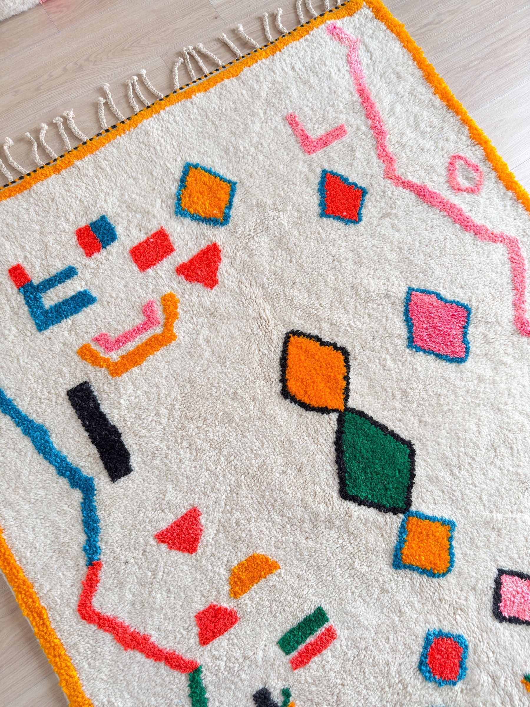 Tapis Berbère Coloré - 158 X 269 Cm - N°2166