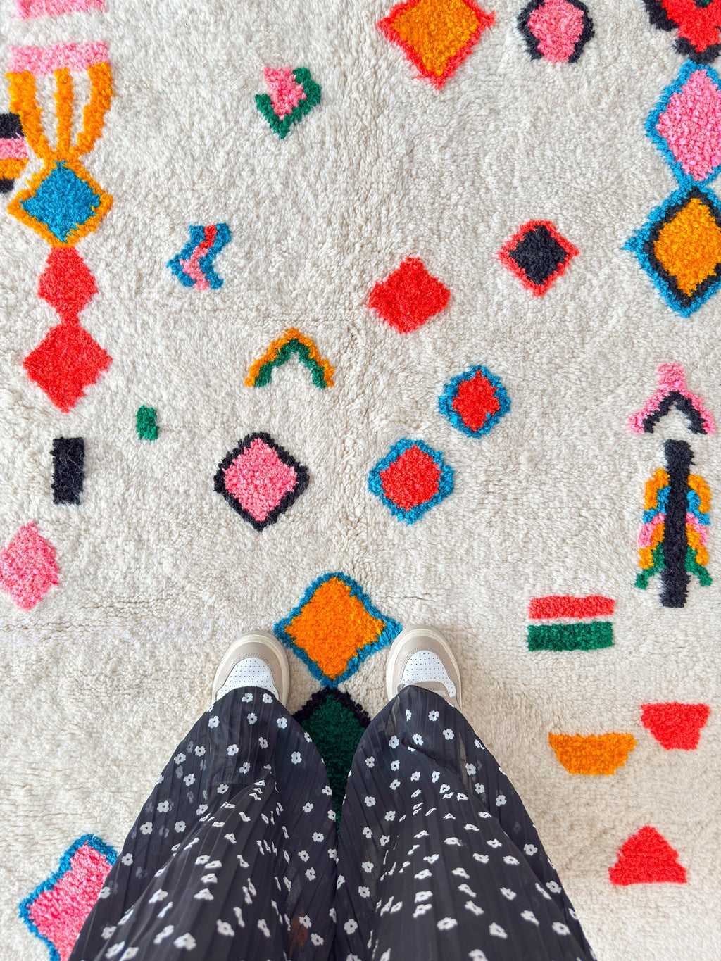 Tapis Berbère Coloré - 158 X 269 Cm - N°2166