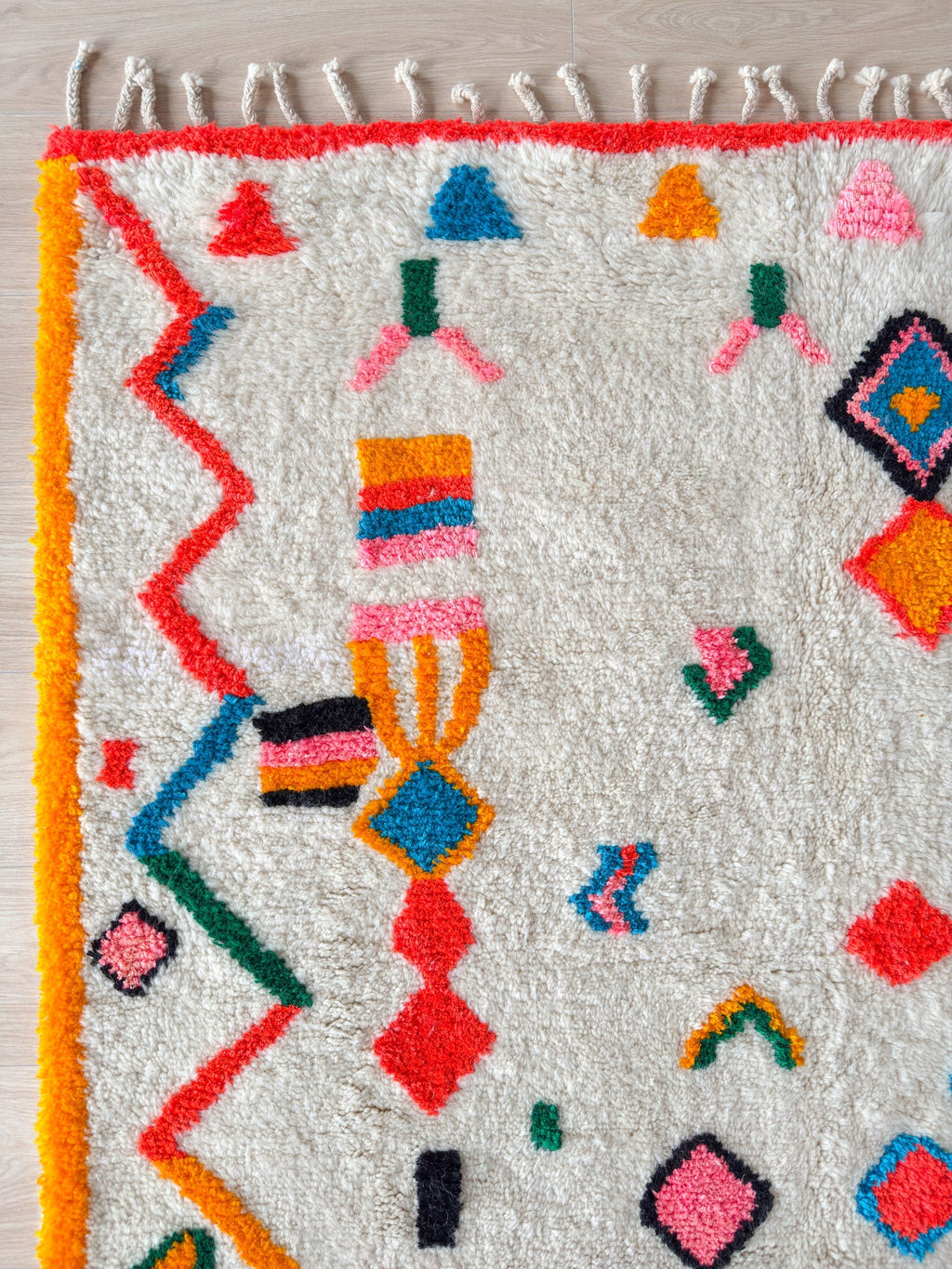 Tapis Berbère Coloré - 158 X 269 Cm - N°2166