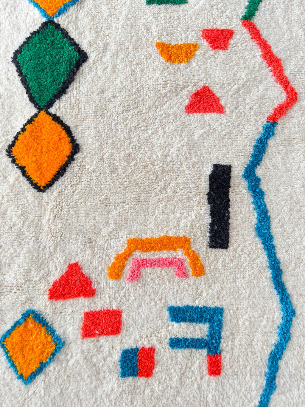 Tapis Berbère Coloré - 158 X 269 Cm - N°2166