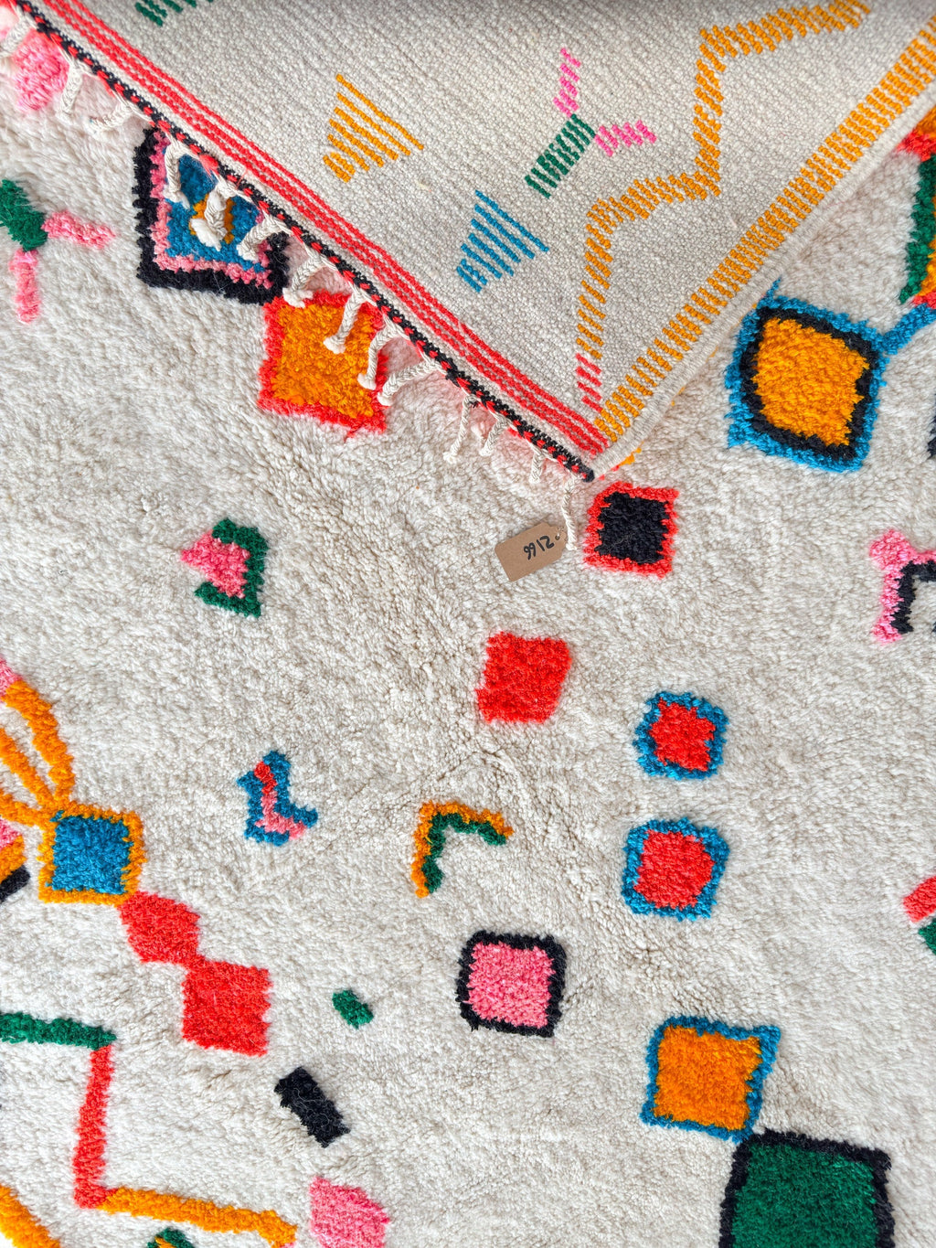 Tapis Berbère Coloré - 158 X 269 Cm - N°2166