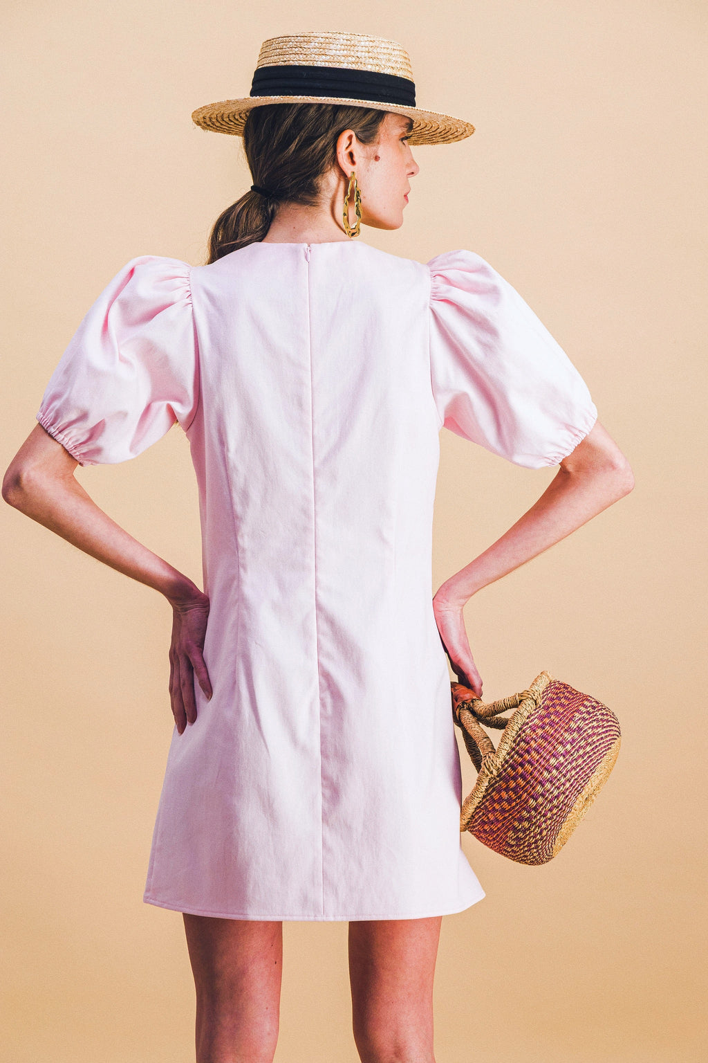 Robe Capucine Rose Pâle