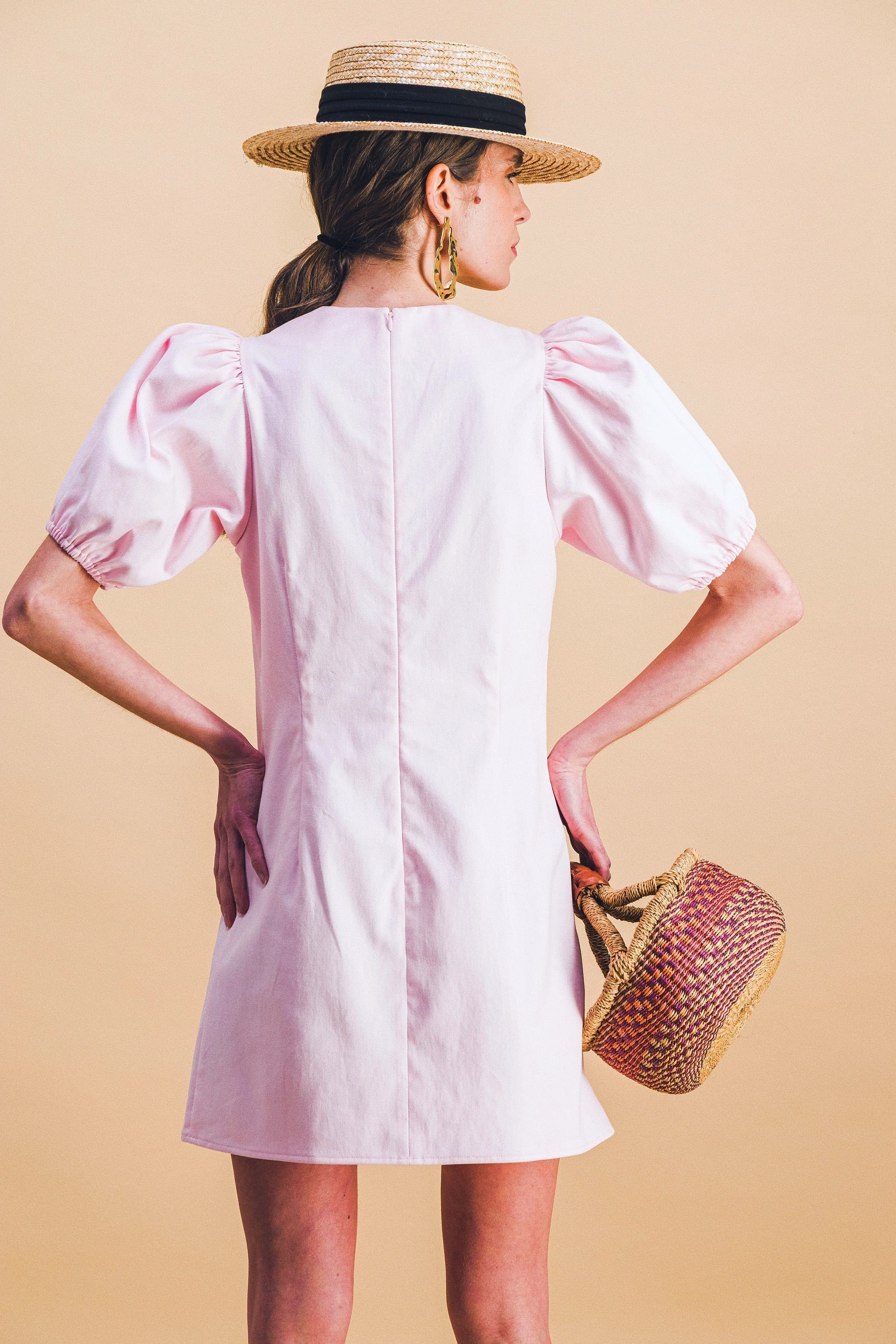 Robe Capucine Rose Pâle