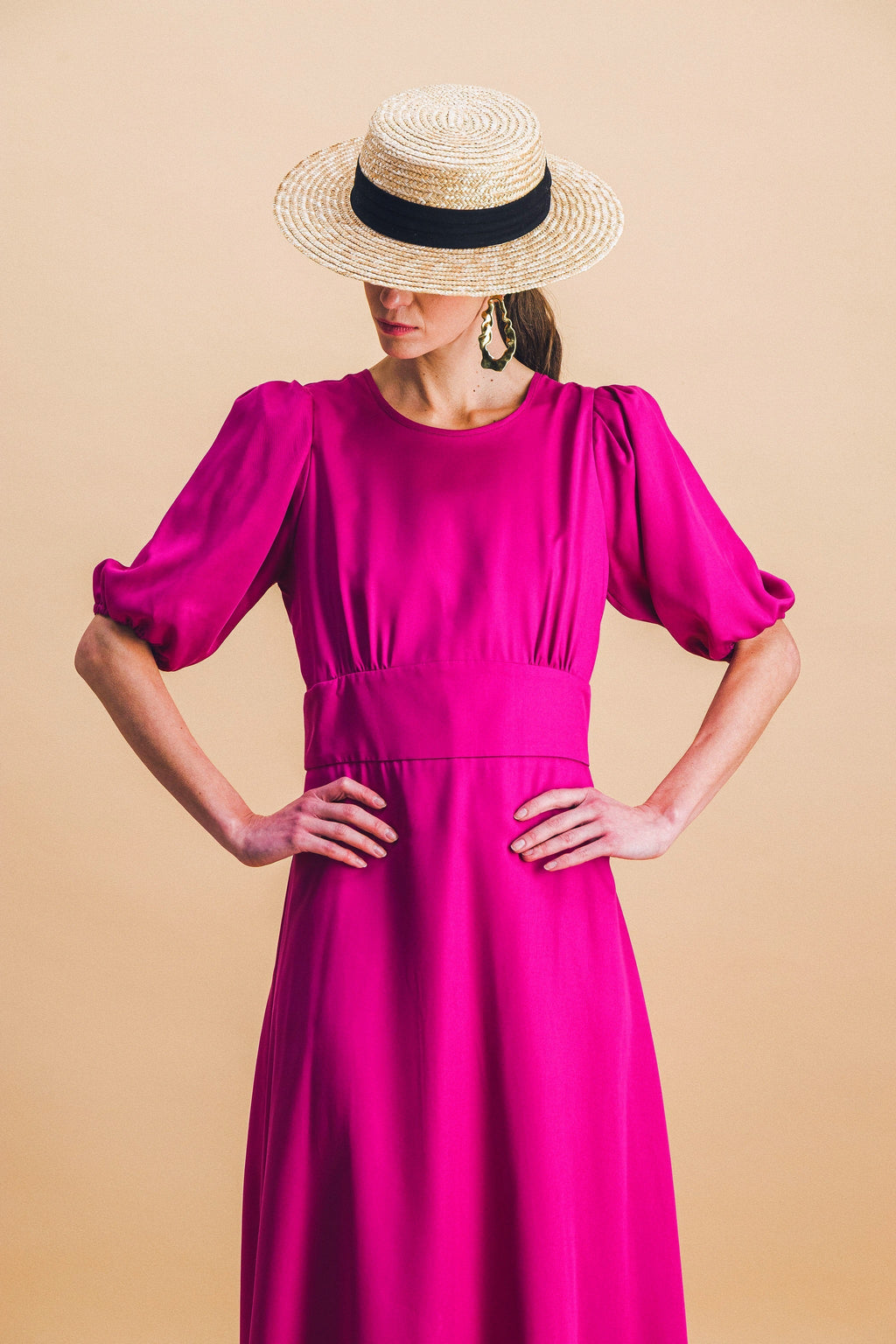 Robe Madeleine Cyclamen