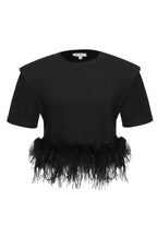 Tee-Shirt Plumes - Noir