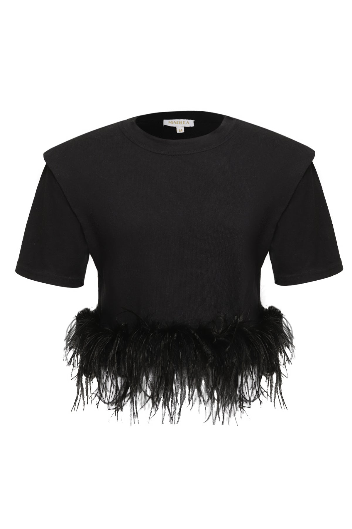Tee-Shirt Plumes - Noir
