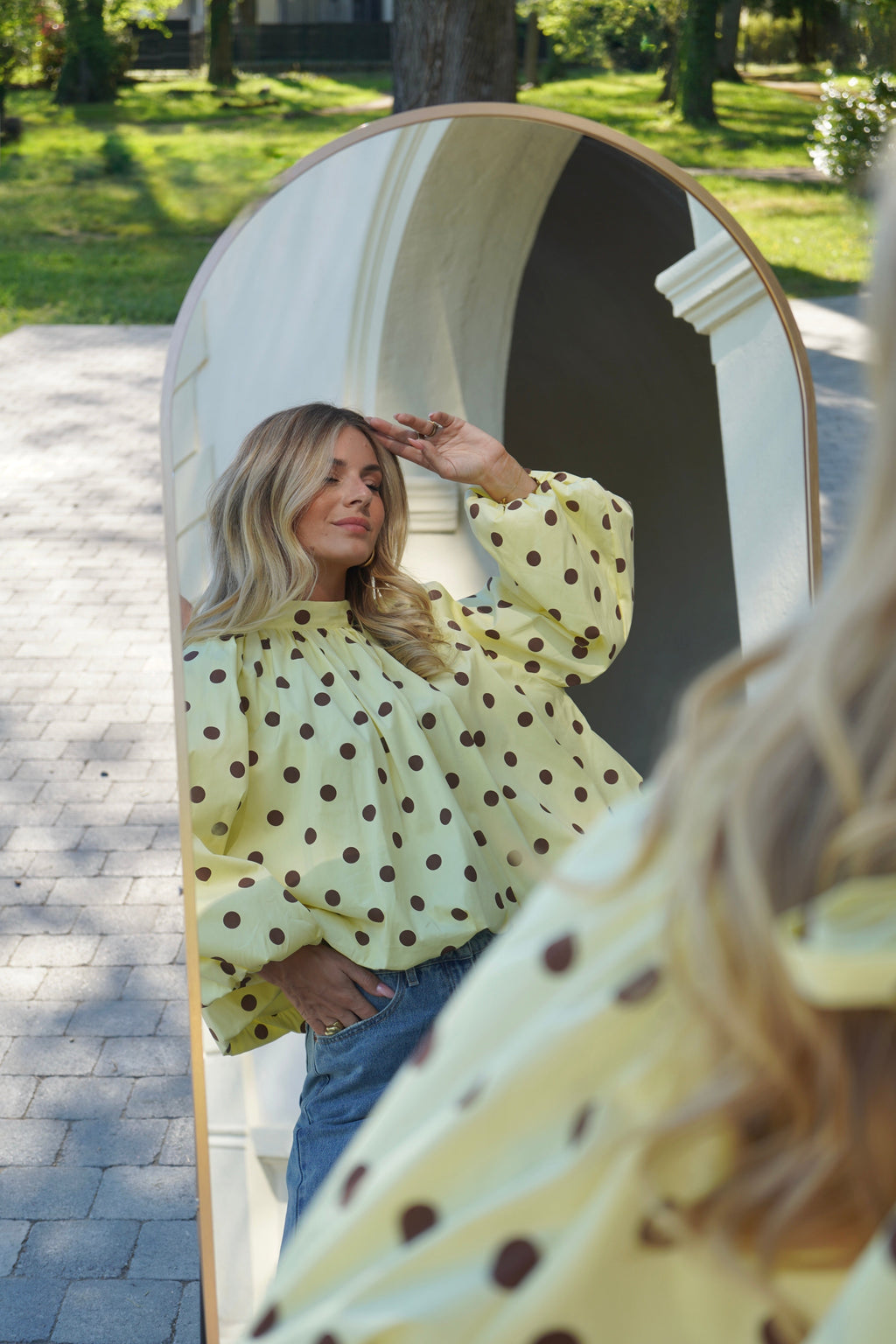 Blouse Suzanne Jaune