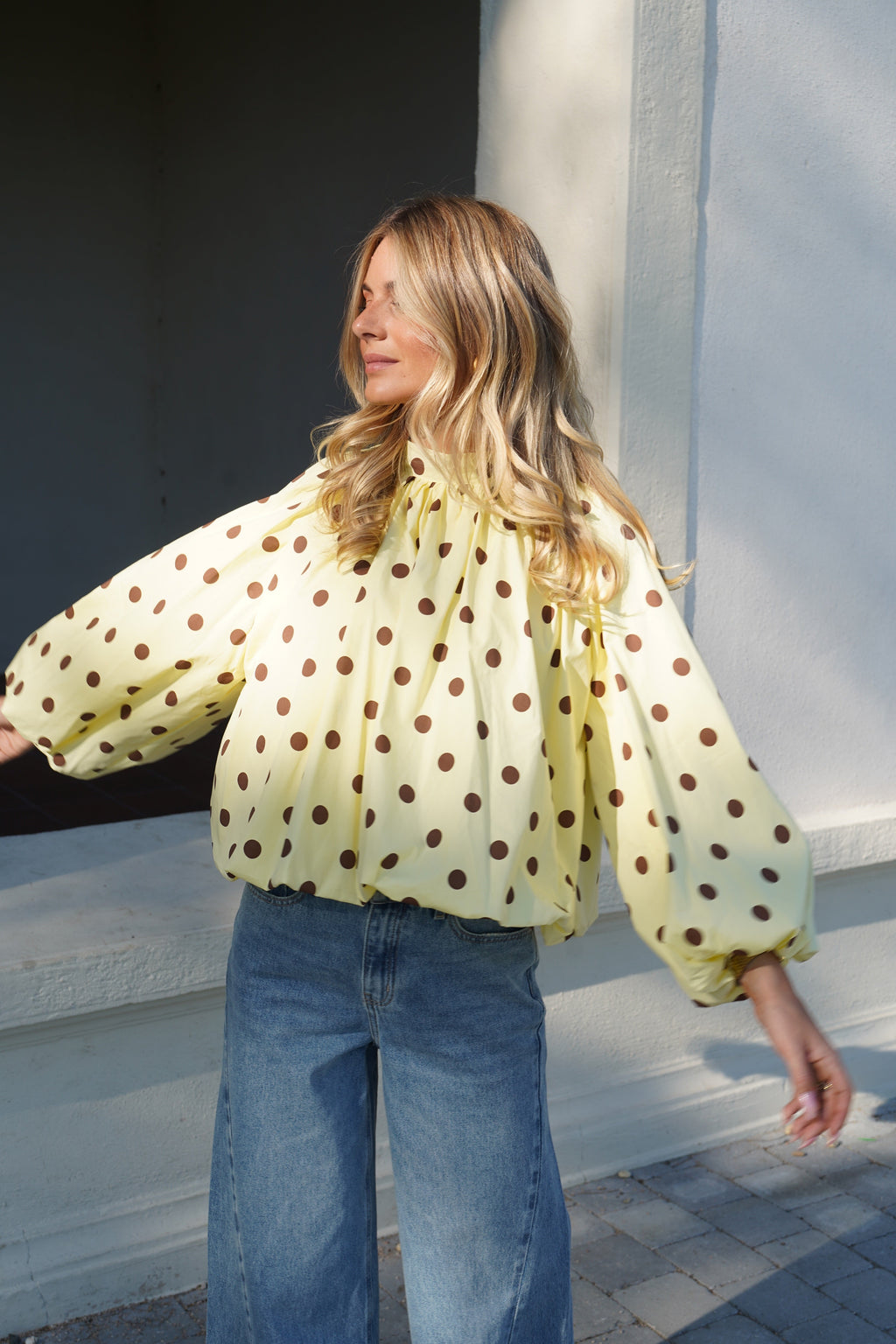 Blouse Suzanne Jaune