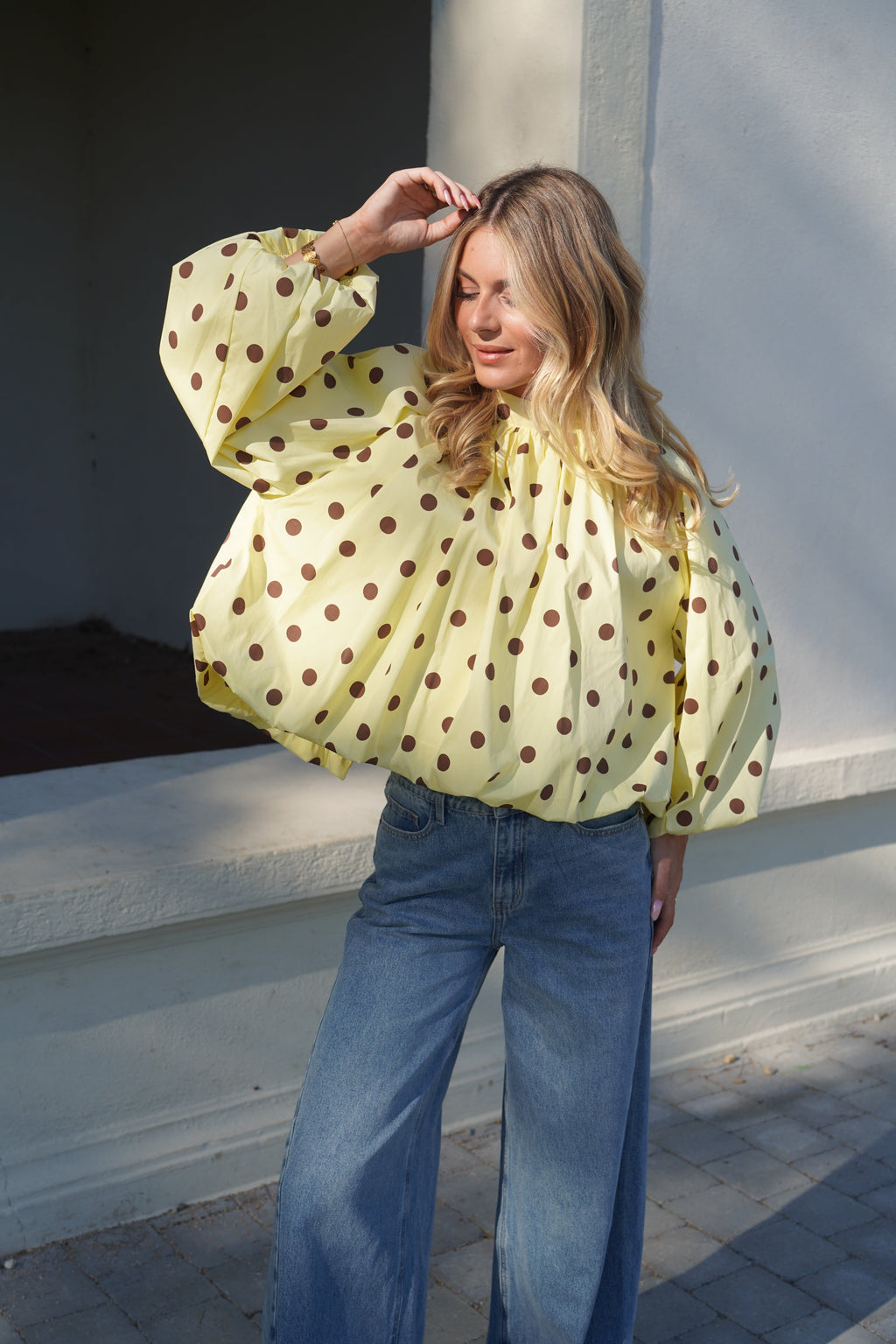 Blouse Suzanne Jaune