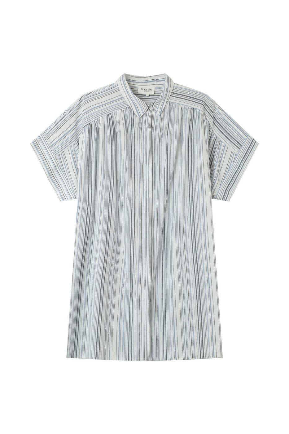Robe Courte Implicite - Bleu