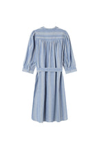 Robe Mi-Longue Indice Bleu