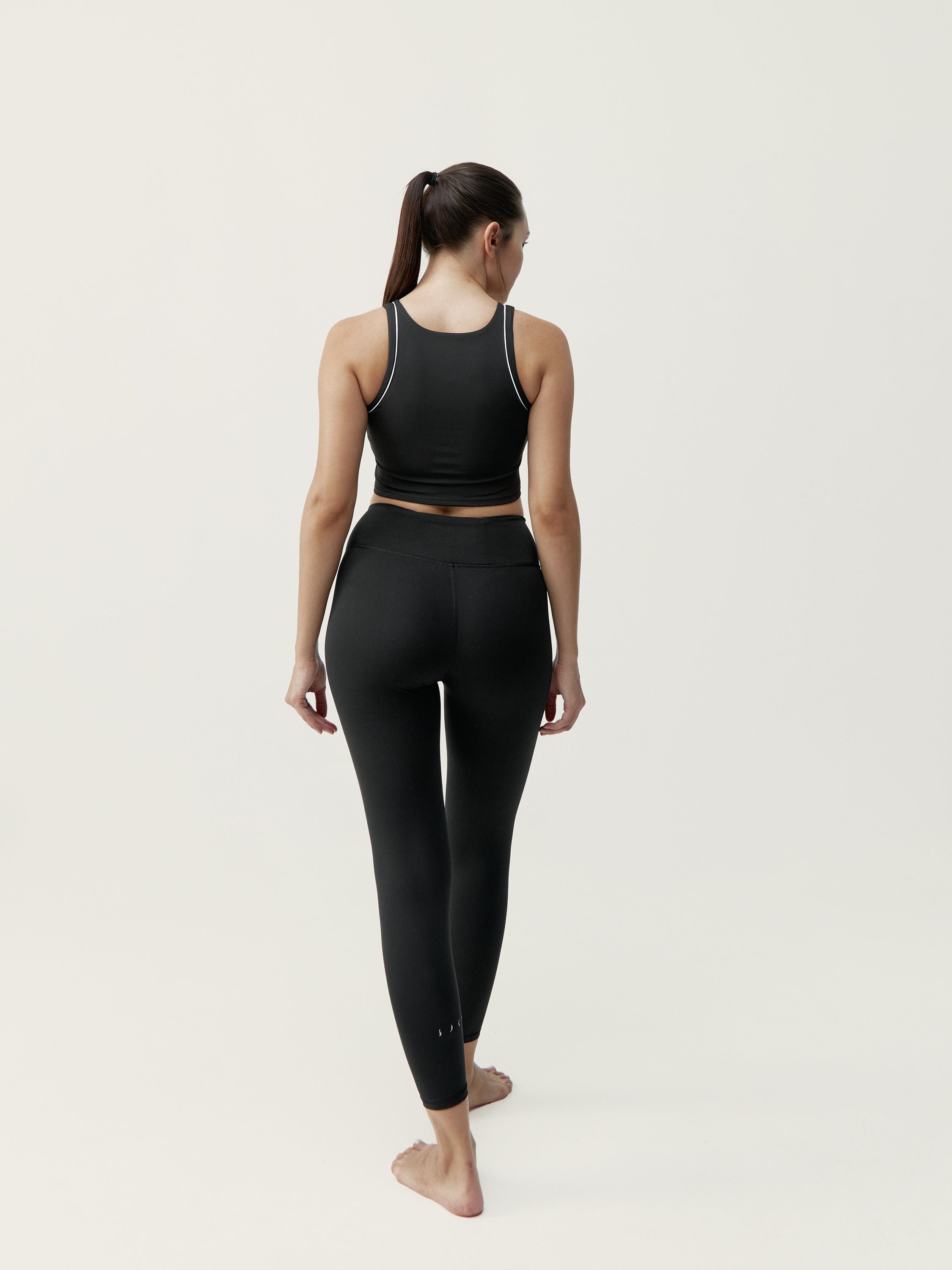 Legging Indra Black/Off White - Femme