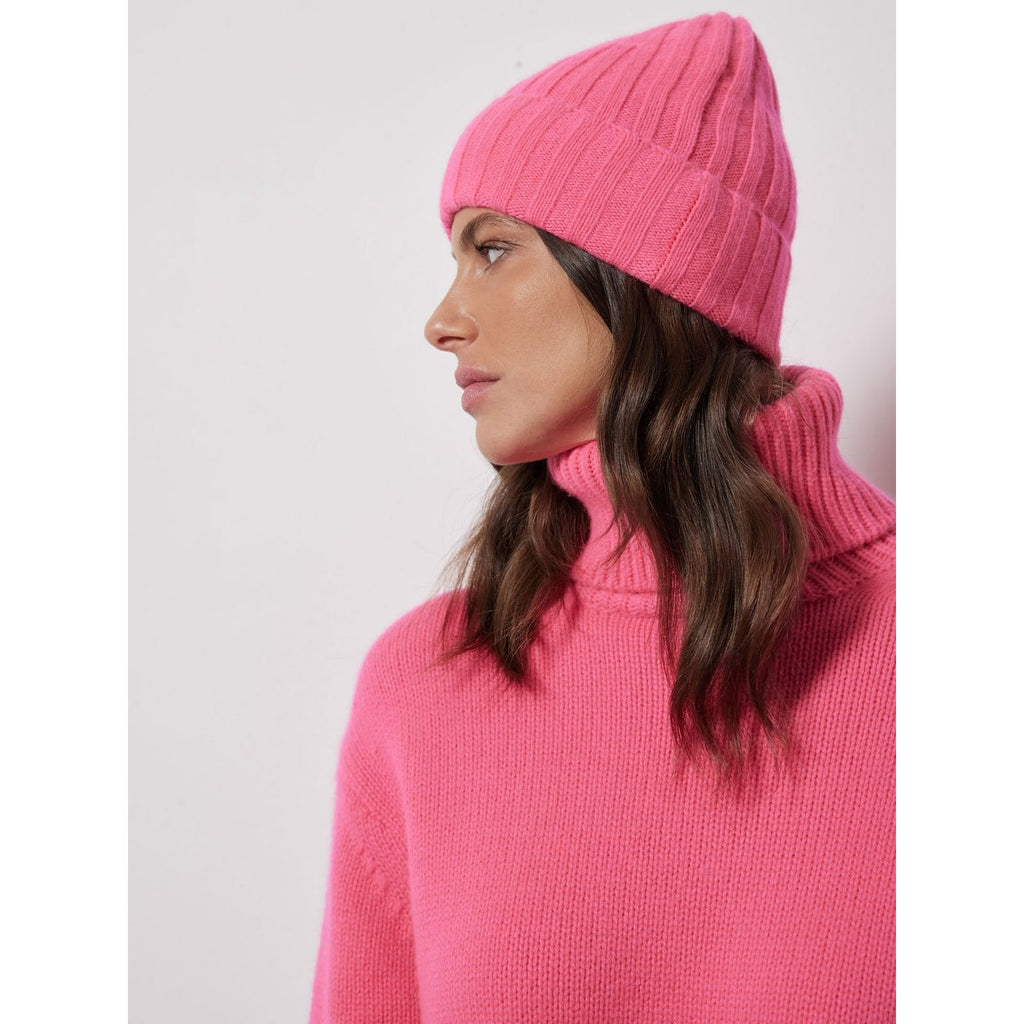Notshy - Bonnet Cachemire Ines 015 - La Rose