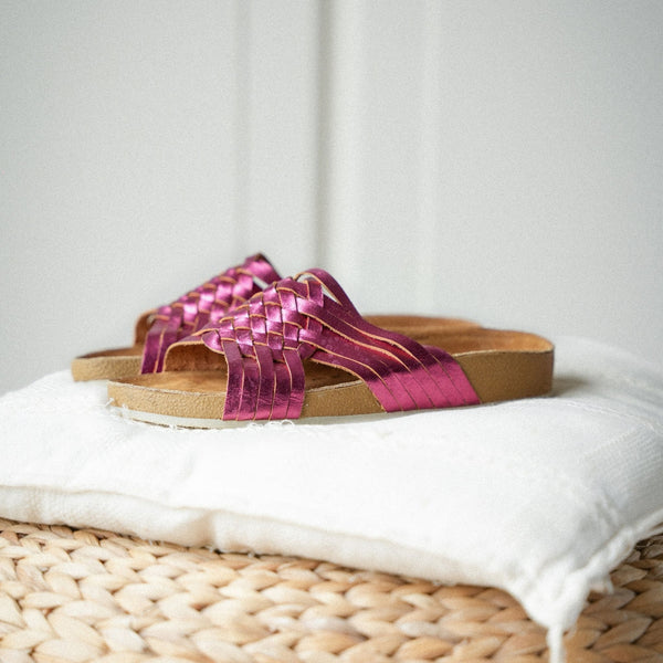 Mules Inès - Rose Flashy