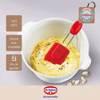 Dr Oetker - Set De 2 Ustensiles De Pâtisserie Spatule Silicone Dr Oetker Flexxibel Love - Rouge