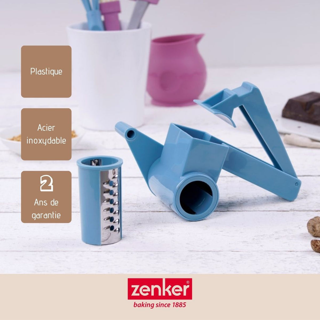 Zenker - Set De 2 Râpes En Plastique Zenker Sweet Sensation - Bleu