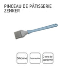 Zenker - Ensemble De 2 Pinceaux De Cuisine Et De Pâtisserie 25 Cm En Poils Silicone Zenker Sweet Sensation - Gris