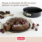 Zenker - Lot De 2 Moules À Gâteaux 20/20 Cm En Acier Black Metallic Black Mettallic Zenker Black Mettallic - Noir