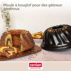 Zenker - Lot De 2 Moules À Gâteaux 25/25/11,5 Cm En Acier Black Mettallic Black Mettallic Zenker Black Mettallic - Noir