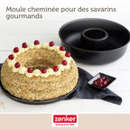 Zenker - Lot De 2 Moules À Gâteaux 28/28 Cm En Acier Black Metallic Black Mettallic Zenker Black Mettallic - Noir