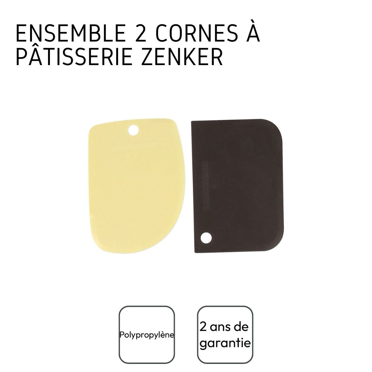 Zenker - Lot De 2 Cornes De Pâtisserie Zenker Smart Pastry - Jaune|Brun