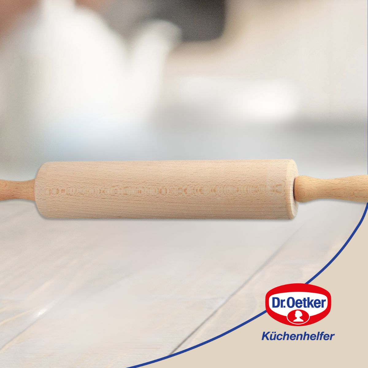 Dr Oetker - Rouleau À Pâtisserie En Bois 43 Cm Dr. Oetker Baker Edition - Bois Brun
