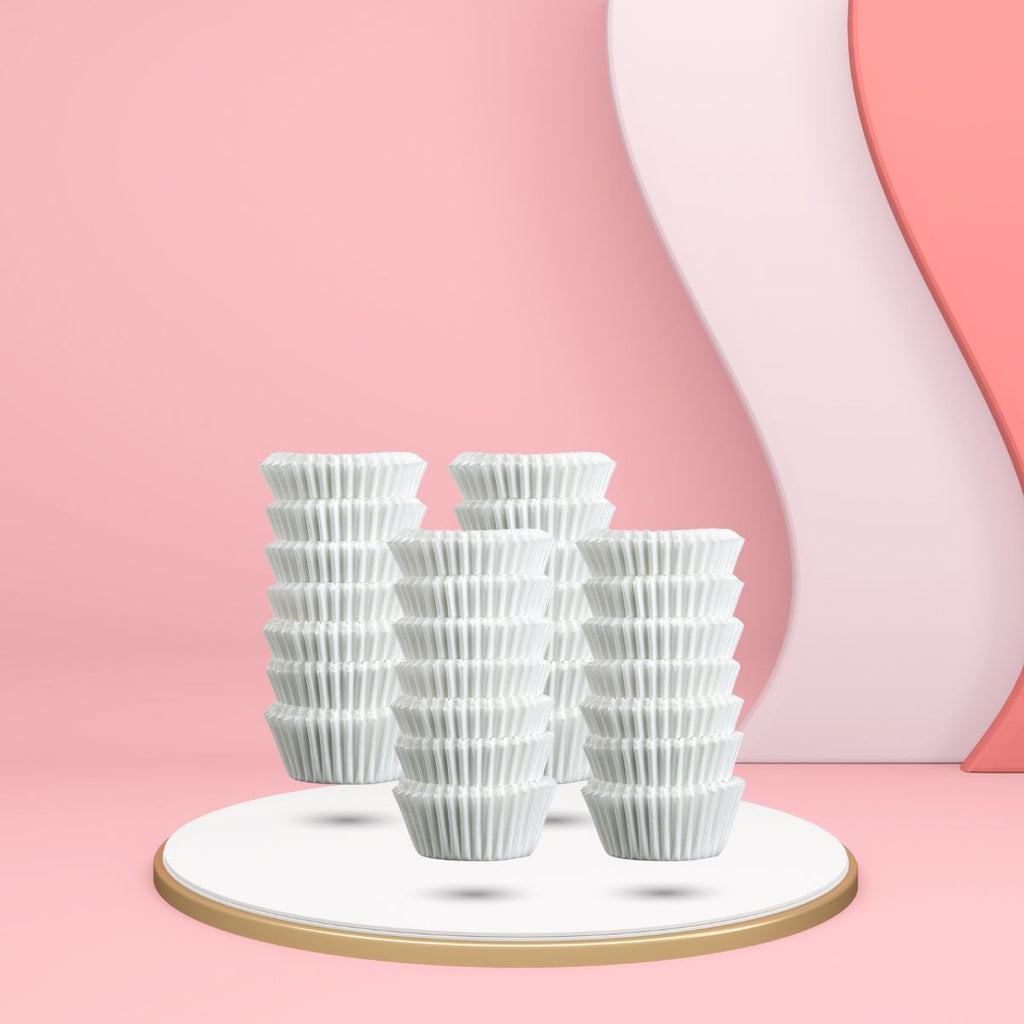 Zenker - Lot De 480 Mini Moules À Muffins En Papier 3 Cm Zenker Smart Pastry - Blanc