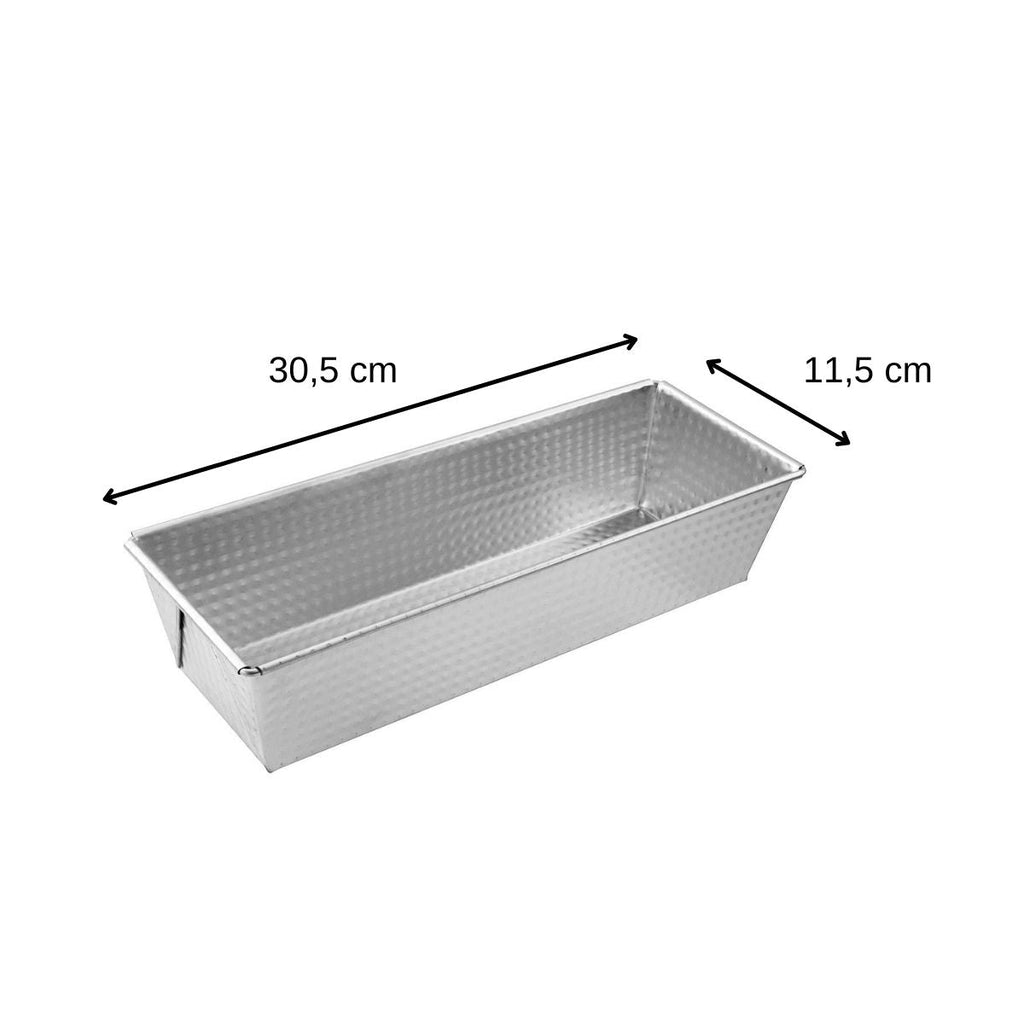 Zenker - Lot De 2 Moules À Cakes 25,5 X 11,2 Cm Et 30 X 11,5 Cm Zenker Silver - Gris