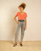 T-Shirt Intemporel - Peche
