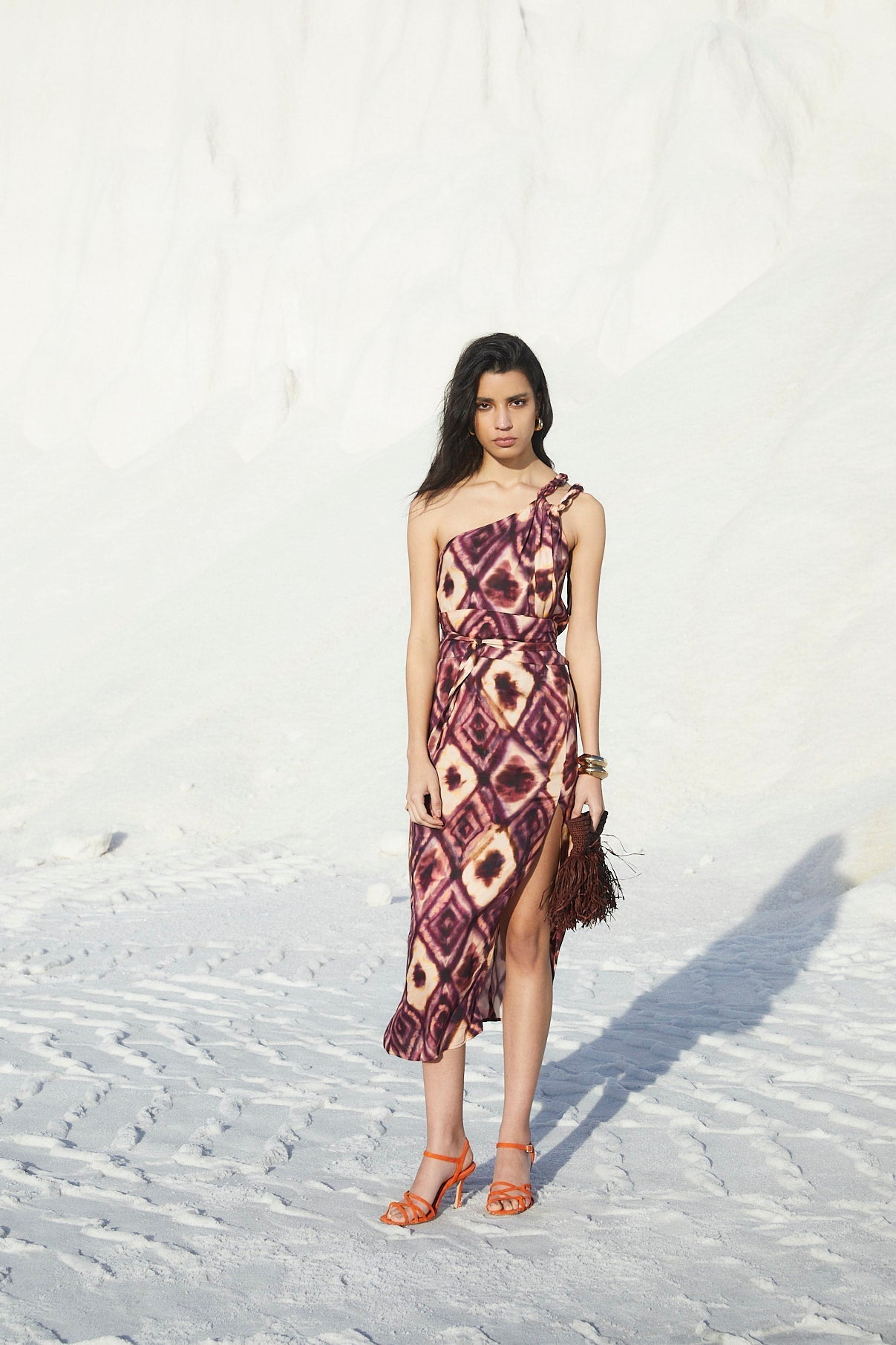 Robe Paola Tie & Dye Violet